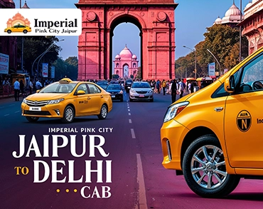 Jaipur to Delhi Cab Road View